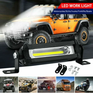 1PC 18W Car Truck SUV Off-Road Lamp LED Light Bar Slim Single Row Work Light US - Picture 1 of 9