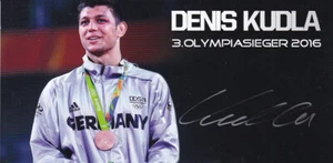 Denis KUDLA - Alemania, Juegos Olímpicos de Bronce 2020, ¡Autógrafo Original! - Imagen 1 de 1