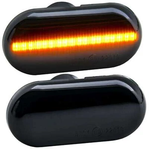 Frecce laterali a LED adatte per Renault TWINGO I, TWINGO II, TWINGO III | NERE - Foto 1 di 3