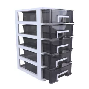Portable Storage Cabinet with Locking Drawers - Ideal for Office Security US - Picture 1 of 9