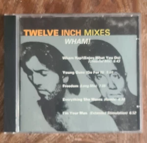 Wham! Twelve Inch Mixes CD 12" Versions incl. Wham Rap! Young Guns Pre-owned - Picture 1 of 2
