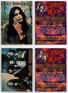 Ozzy Osbourne & Black Sabbath - Promo Karten Lot - 2 Karten [Cornerstone] - Bild 1 von 1