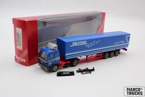 Herpa MB SK88 curtain side trailer truck “Spedition Massong Turkey” 142748 1:87 - Picture 1 of 1
