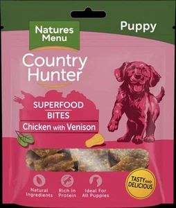 Natures Menu Country Hunter With Chicken & Venison Delicious Puppy Dog Treat 70g - Picture 1 of 2
