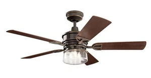 Kichler 310239 Lyndon 52" Indoor / Outdoor Ceiling Fan - Bronze - Picture 1 of 1