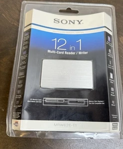 Sony 12 in 1 Multi-Card Reader Writer MRW62E-T1 USB Memory Card Reader New - Picture 1 of 2