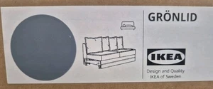 Ikea Gronlid REPLACEMENT COVER for 2 Seater Sofabed Grey Discontinued NEW - Picture 1 of 3