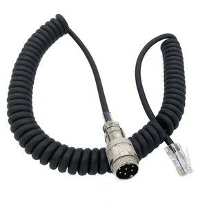 8Pin do RJ-45 Modułowy adapter kabla mikrofonu do YAESU FT450D FT897D - Zdjęcie 1 z 10