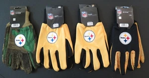 VIER PAAR PITTSBURGH STEELERS. SPORT UTILITY HANDSCHUHE LAGERAUSVERKAUF - Bild 1 von 1