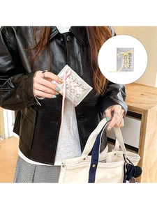Sophisticated PU Leather Wallet With Secure Tie Closure Practical Storage Urban - Picture 1 of 15