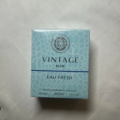 Vintage Man Eau Fresh парфюмированная вода 3,4 унции 100 мл - Изображение 1 из 4