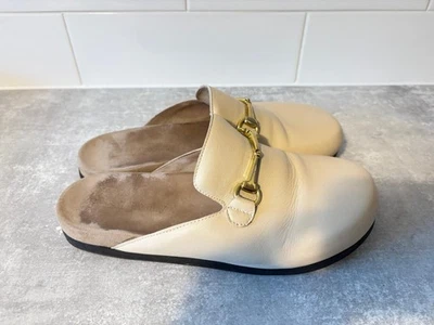 Russel and Bromley Delacassa cream mules Size 6 - Image 1 of 4