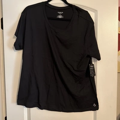 Camiseta de entrenamiento activo Torrid talla 0 nueva con etiquetas Foto 1 de 3