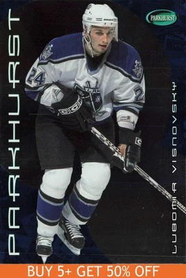 2001-02 Parkhurst #140 Lubomir Visnovsky Los Angeles Kings Hockey - Image 1 of 2
