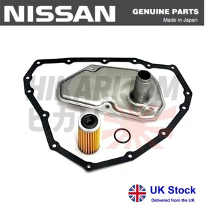 GENUINE Nissan Qashqai 1.2 CVT JF015E Automatic Gearbox Oil Filter Service Kit - Picture 1 of 1
