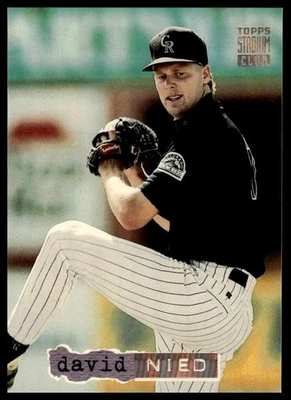 1994 Stadium Club #153 David Nied Golden Rainbow - Image 1 of 2