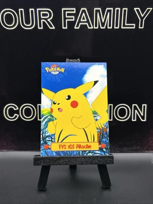 1999 - Topps Pokemon TV series - #TV2 Pikachu #25 HV6 - Blue Label - Regular LP - Image 1 of 4
