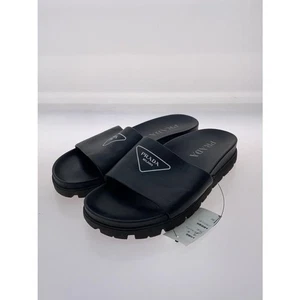 Auténticas pantuflas de verano para hombre con logotipo de triángulo de PRADA 2X3060 - Imagen 1 de 5