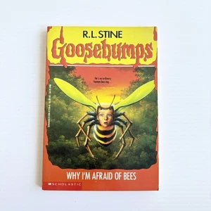 Goosebumps #17 Why I’m Afraid Of Bees Book By R.L. Stine Vintage 1994 Paperback - Picture 1 of 5