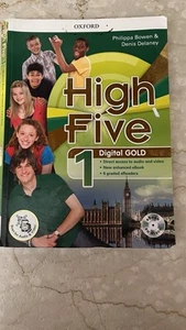HIGH FIVE 1 GOLD: SB/WB CON QR CODE + EBK CODE + E - 9780194617628 - Foto 1 di 8