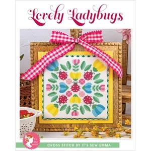 Lovely Ladybugs - Cross Stitch Quilt Pattern - Picture 1 of 3