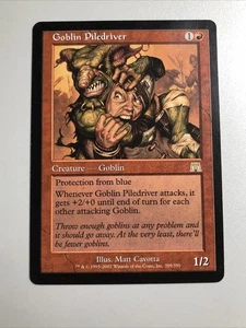Goblin Piledriver - Onslaught NM (Check Pics) MTG TCG - Picture 1 of 3