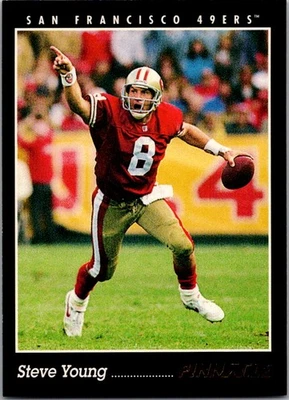 1993 Pinnacle #255 Steve Young - Image 1 of 2