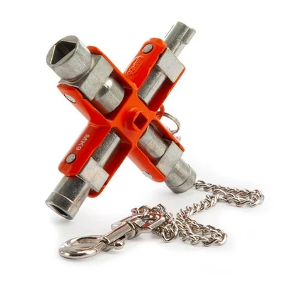 Bahco 9-in-1 Schalter Schrank Multi-Fitting Master Schlüssel Mit ¼ Zoll Bit MK9
