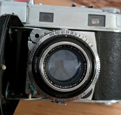 Retina Kodak 3c III Film Camera Mid Century Modern Mcm 33mm Rangefinder - Image 1 of 4
