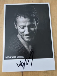 Unikat. Orginales Autogramm. Winnetou. Karl May. Wotan - Wilke Möhring - Bild 1 von 2