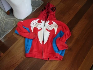 Creating Limitless Heights Venom Spider-Man Full Zip Mask Hoodie Large Lesen - Bild 1 von 7