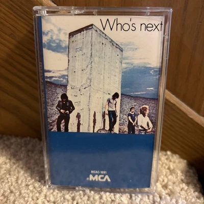 The Who - Who's Next Cassette 1971  Tape Vintage MCA - Image 1 of 4