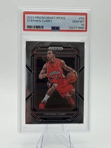 2023 Panini Prizm Draft Picks #53 Stephen Curry PSA 10 Davidson Warriors NBA - Bild 1 von 2