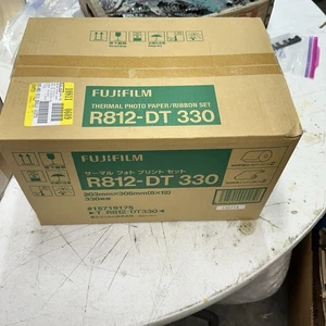 Fujifilm R812-DT 330 Thermal Photo Paper/Ribbon Set 330 prints use 8x12 - Picture 1 of 2