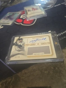 2023 TOPPS DEFINITIVE COLLECTION AUTOGRAPH RELICS #DARCJBA JEFF BAGWELL #D 39/50 - Picture 1 of 2