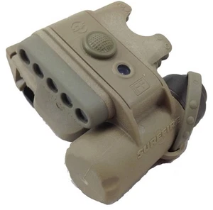 SureFire HL1-B-TN Helmet Light, 3V, 1.4-19.2 lu, IR/WH/IR LEDs, Tan - Picture 1 of 7