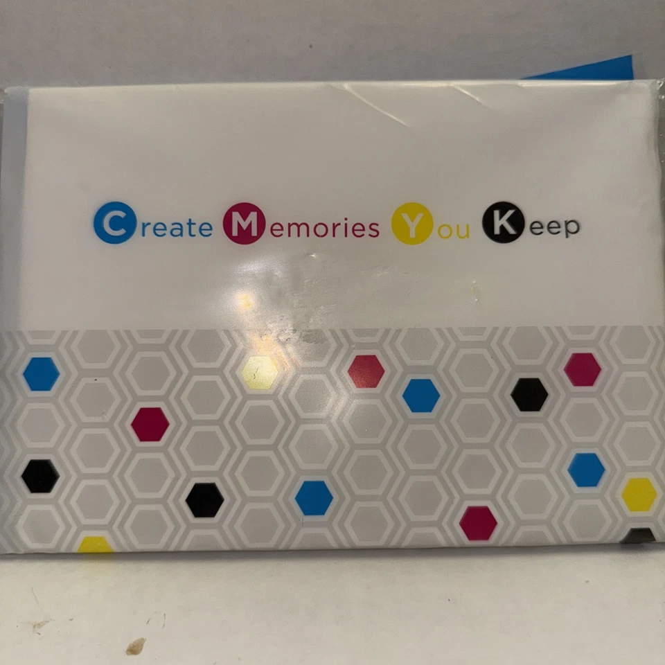 HP White Glossy Ink Jet Printer 5x7 PHOTO PAPER x10 +Envelope x5 CR702-60024 NEW - Image 1 of 3