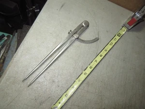 Pinza a bussola vintage Keen Kutter KK 10” divisori lunghi 90% ++ nichelatura - Foto 1 di 17