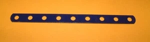 Meccano azul oscuro parte 235d, tira estrecha - Imagen 1 de 1