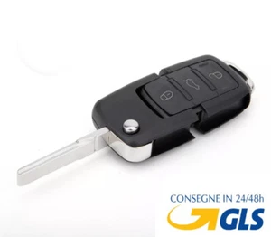 guscio cover chiave 3 tasti per telecomando volkswagen golf 5 6 passat b7 polo - Bild 1 von 6