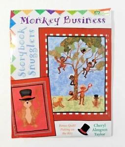Monkey Business und Putting on the Ritz Bilderbuch Kuschelquiltmuster - Bild 1 von 4