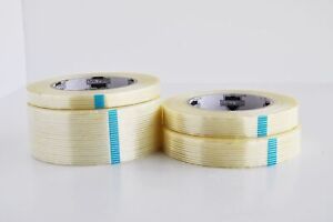 Filament Strapping Tape 100 LB Tensile - Economy Grade Tapes Choose: Size & Qty