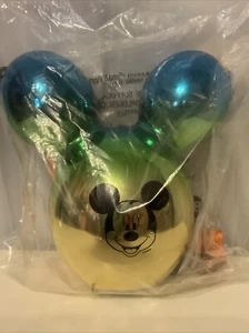 Disney Parks Mickey Ballon Blau Gold Sunrise Ombre Metallic Popcorn Eimer NEU - Bild 1 von 8