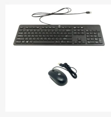 HP Keyboard SK-2120 and Mouse SM-2022 Combo | P/N : 803181-001 & 672652-001 - Image 1 of 3