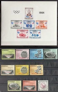 HONDURAS 1964 OLIMPICS, XF EMBALAJE ORIGINAL MNH** Hoja de funcionarios + Juegos, Japón, Deportes - Imagen 1 de 1
