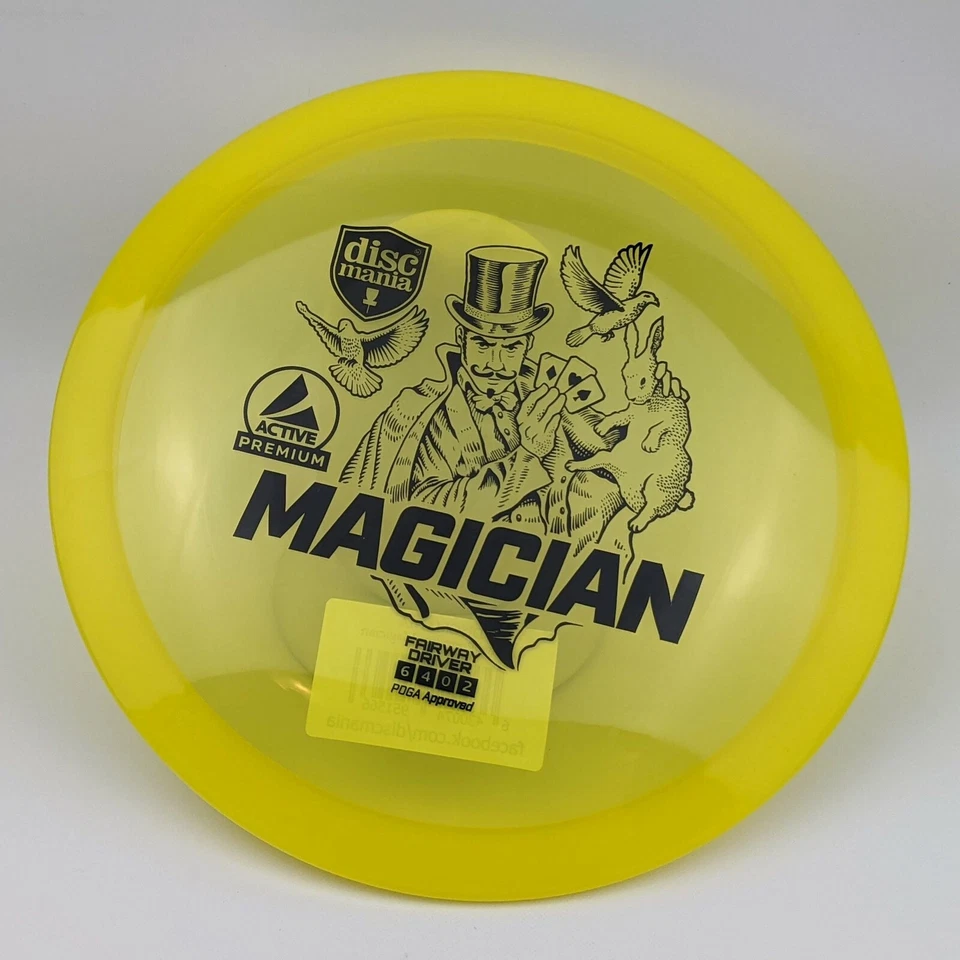 DISCMANIA ACTIVE PREMIUM MAGICIAN | CHOOSE COLOR | Disc Golf Disc | Driver - Image 1 of 1