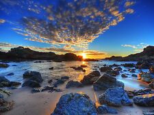  PRINT POSTER sunset  sydney NSW ocean sunrise Australia Fits A0 Glass Frame