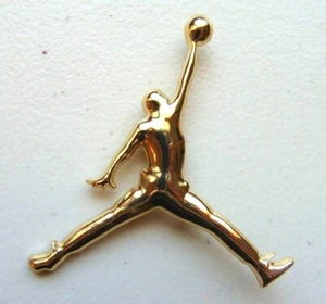 LARGE Jumpman Basketball Hang Metal Badge (Great as a Hat Pin)!! - Picture 1 of 7