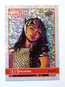 2021-22 Upper Deck Marvel Annual Valkyrie Silver Sparkle Insert Card #92 - Picture 1 of 2