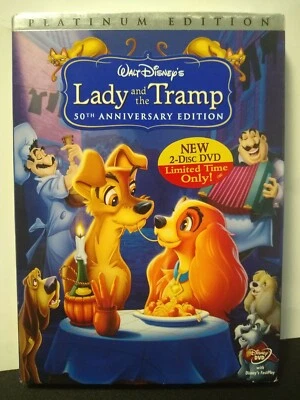 Lady and the Tramp 50th Anniversary Platinum Edition DVD - Image 1 of 3